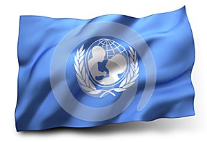 Flag of UNICEF