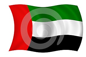 Flag of the united arab emirates