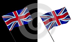 Flag of the united kingdom great britain