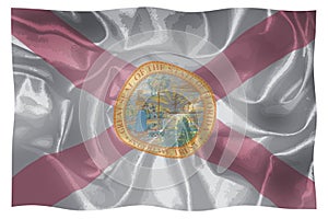 The flag of the USA state of Florida