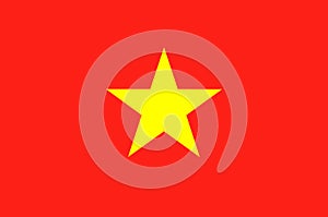 Flag of Vietnam photo