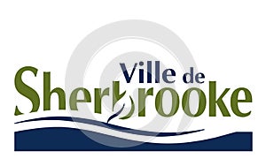 Flag of Ville de Sherbrooke Quebec, Canada