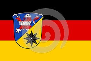 Flag of Waldeck-Frankenberg in Hesse, Germany