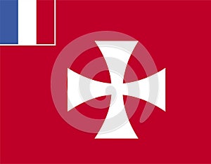 Flag of Wallis and Futuna photo