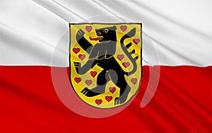 Flag of Weimar of Thuringia, Germany