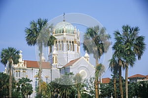 Flagler Presbyterian Memorial Church in the oldest continually inhabited city in America in Saint Augustine, FL