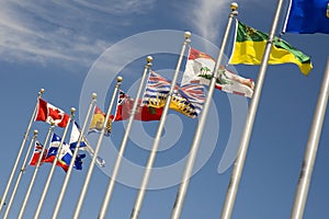 Canadian Provinces Flags