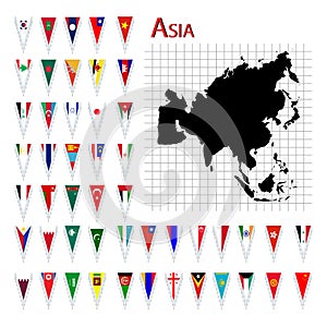 Flags of Asia