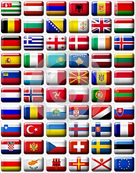 Bandiere da Europa 