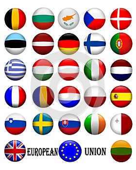Banderas de unión Europea 3