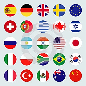 Flags icons