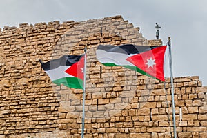 Flags of Jordan