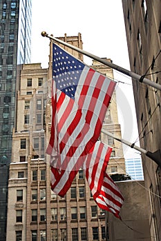 Flags in New York City