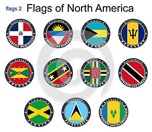 Flags of North America.Flags 2.