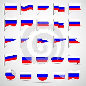 Flags of Russian