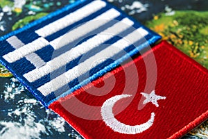 Flags of Turkey and Greece, Concept, Growing conflict between members of the joint defense alliance over the militarization of