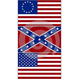 Vlajky z sjednocený státy 