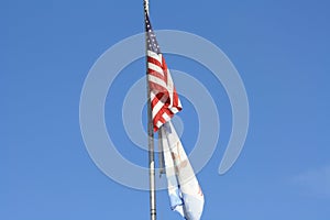 Flags In The Wind photo
