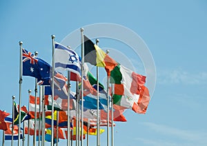 Flags of the world photo