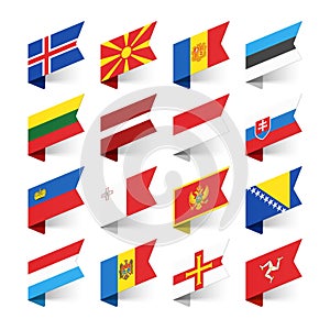 Flags of the World, Europe