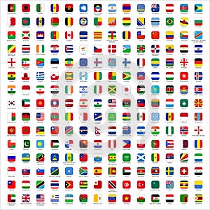 Flags of the World - icons photo