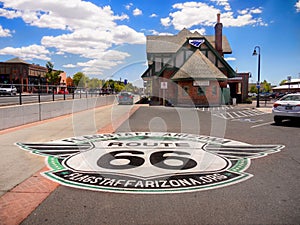 Flagstaff Downtown, Arizona, USA