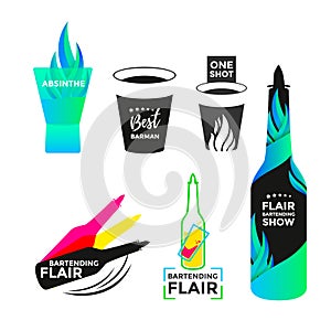 Flair bartending icon