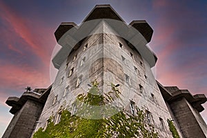 Flak tower in Hamburg, Germany