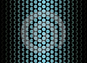 Flake blue gradient pattern.