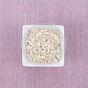 Flaked oatmeal a very healthy cereal