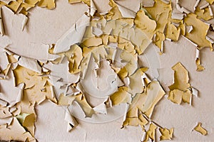 Flaking Paint Plaster