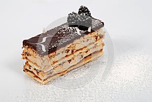 Flaky chocolate cake 3