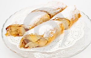 Flaky Swiss roll
