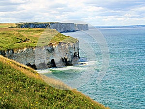 Flamborough Head East coast UK.