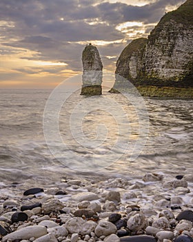 Flamborough Sea Stack at dawn