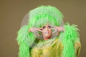 Flamboyant Drag Queen