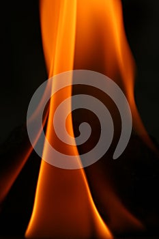 Flame abstract photo