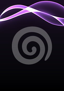 Flame curve layer abstract background