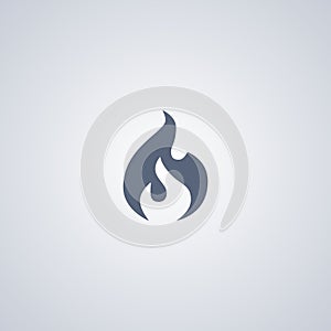 Flame, Fire, vector best flat icon