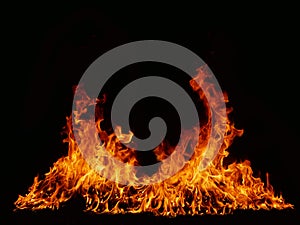 Flame Flame Texture For Strange Shape Fire.