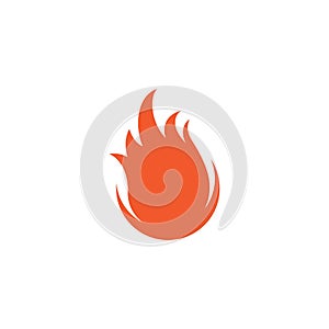 flame icon fire vector design