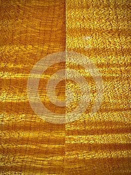 Lemon yellow flame maple grain. Background or texture