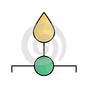 Flame Vector icon which can easily modify or edit