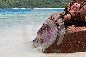 Flamenco Beach Army Tank