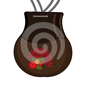 Flamenco castanets instrument icon