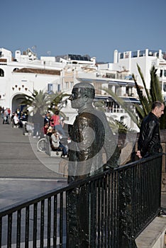 Flamenco corner in Nerja, a sleepy Spanish Holiday resort on the Costa Del Sol near Malaga, Andalucia, Spain, Europe