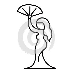 flamenco dancer. Vector illustration decorative design