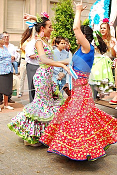 Flamenco dancers
