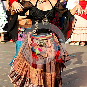 Flamenco dancers and Spanish dance