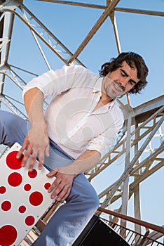 Flamenco percussionist